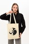 Zoozie Bags Bolso de mano 1227 100% algodón color crema 35x40x8 cm